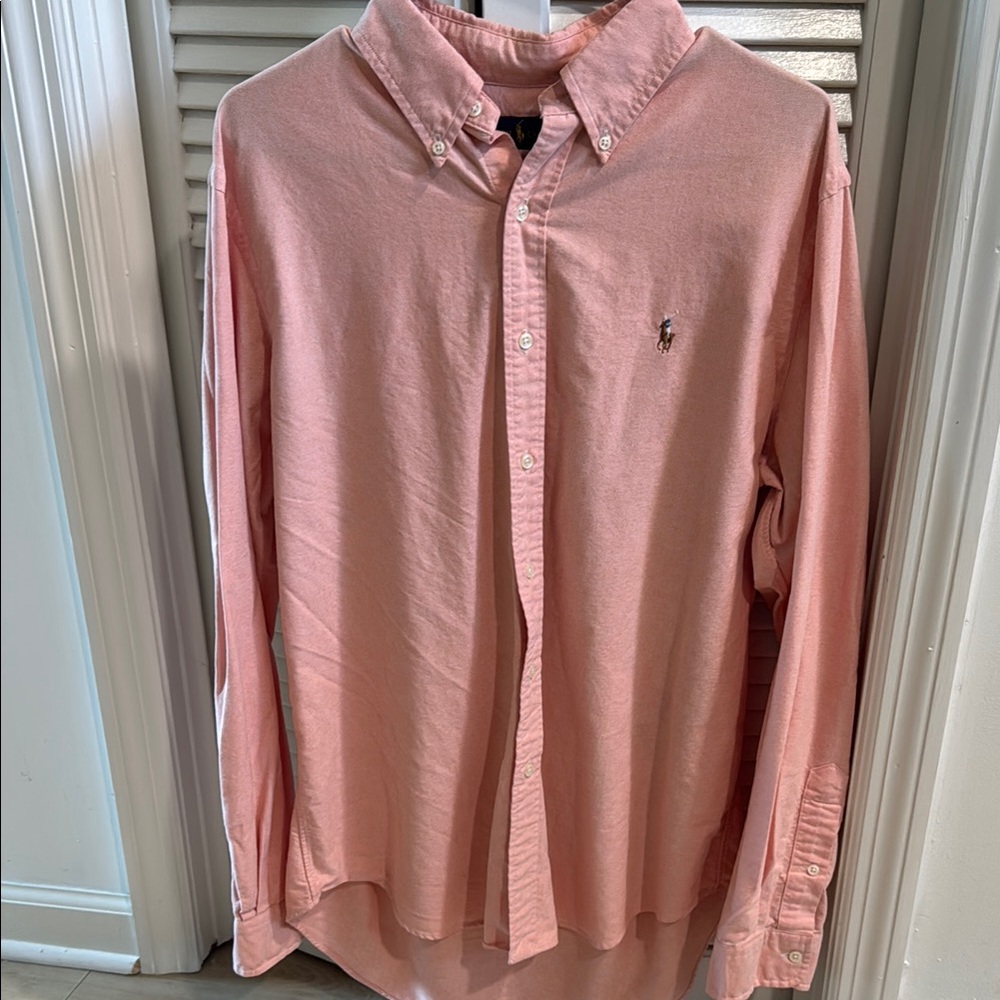 Men's Soft Orange Polo Shirt